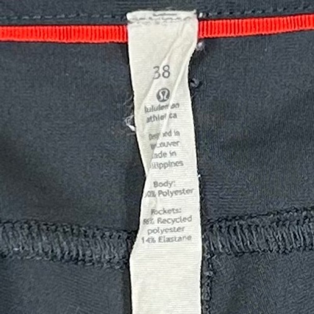 Lululemon Commission Pant Classic Mens 40 Dark Grey Technical Chino Trousers - Picture 2 of 9